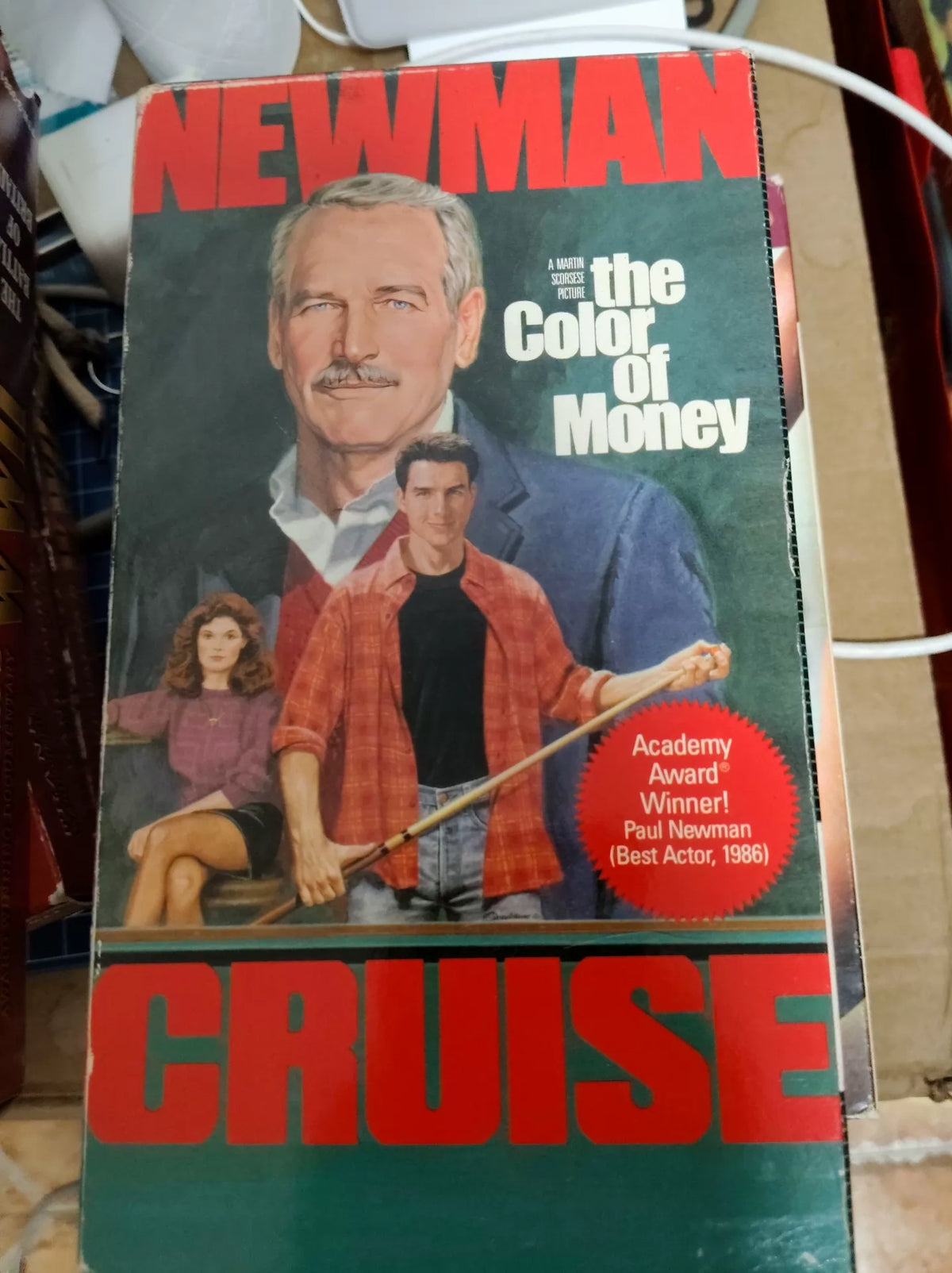 The Color of Money, US Edition (VHS) – source photo 1