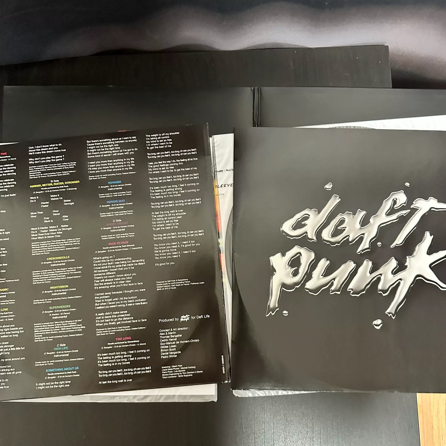 Daft Punk – Discovery 2001 European First-Press Vinyl 2LP