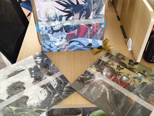 YOASOBI – The Book 1, 2 & 3 – Three Japanese Vinyl Albums – actual item photograph 1