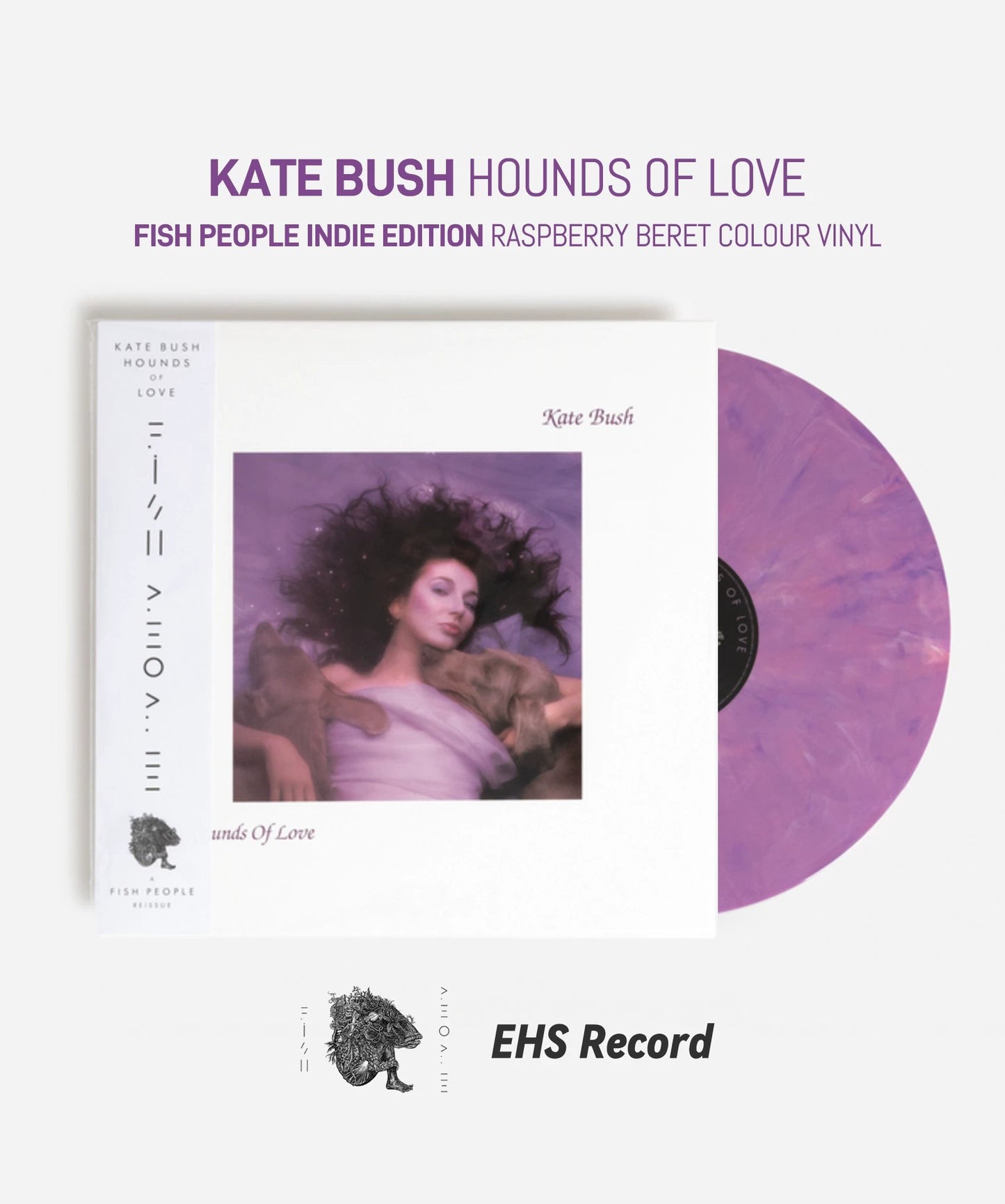 Kate Bush – Hounds Of Love – Raspberry Purple 180g Vinyl (LP) — photo 2