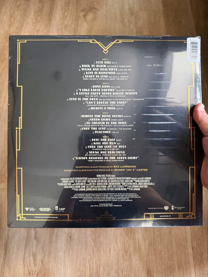 The Great Gatsby Original Motion Picture Soundtrack Gold Vinyl 2LP