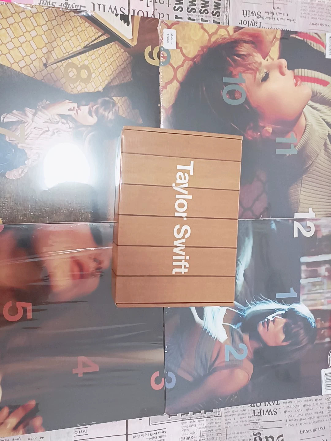 Taylor Swift – Midnights Four Signed Vinyl & Clock Collector Set