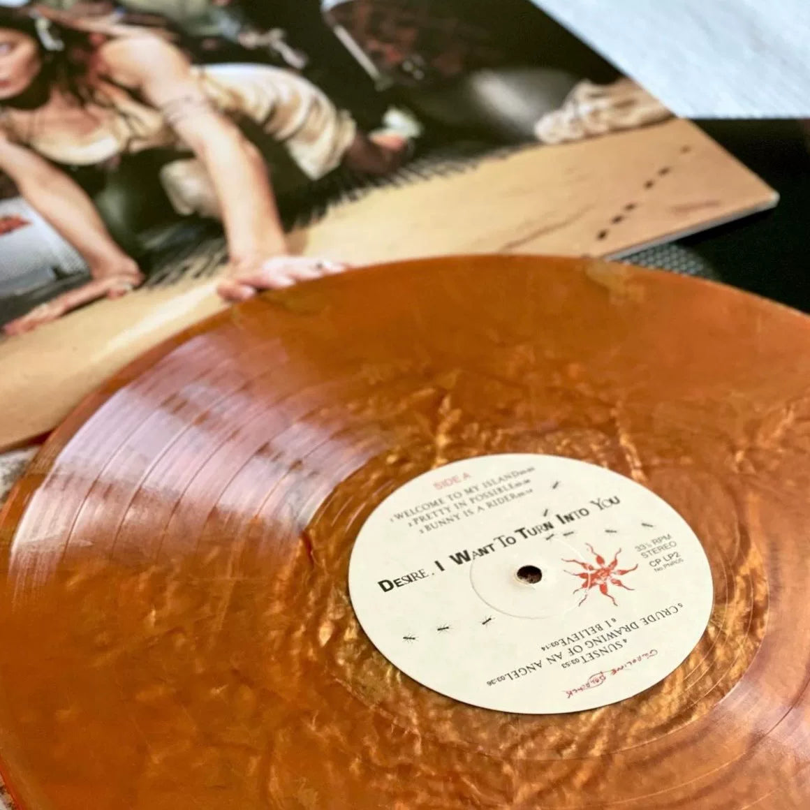 Caroline Polachek – Desire, I Want to Turn Into You Signed Bronze Vinyl