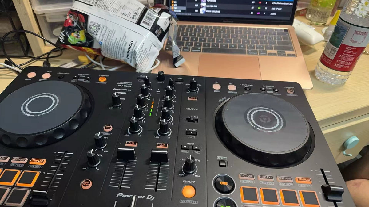 Pioneer DJ DDJ-FLX4 – Two-Channel DJ Controller – actual item photograph