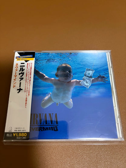 Nirvana – Nevermind – 2006 Japanese CD with OBI – actual item photograph