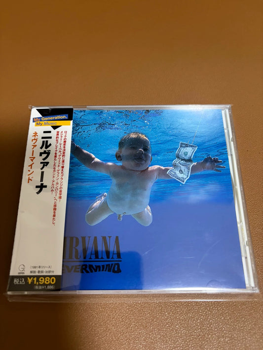 Nirvana – Nevermind – 2006 Japanese CD with OBI – actual item photograph
