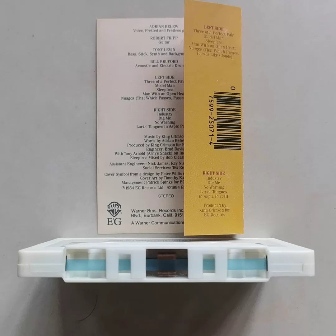 King Crimson – Discipline / Beat / Three of a Perfect Pair US Cassette Set — product detail 8