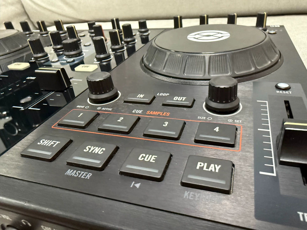 Native Instruments Traktor Kontrol S2 – Used DJ Controller – actual item photograph 9