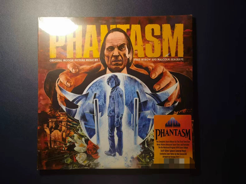 Phantasm Original Motion Picture Soundtrack – Silver Vinyl 3LP – Sealed – photo 2