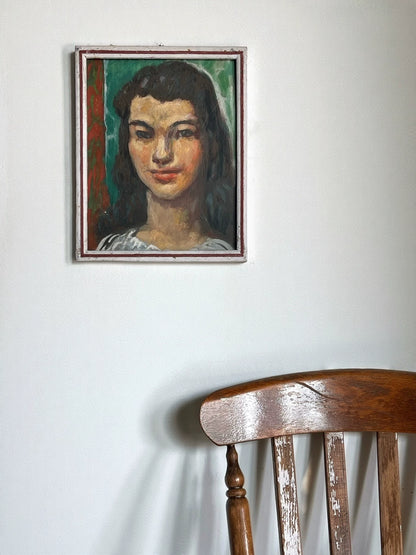 Portrait of a Woman – Framed Painting