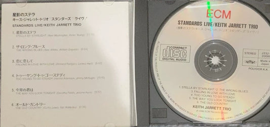 Keith Jarrett – Standards Live Japanese ECM Vinyl LP with Obi — original seller image 1