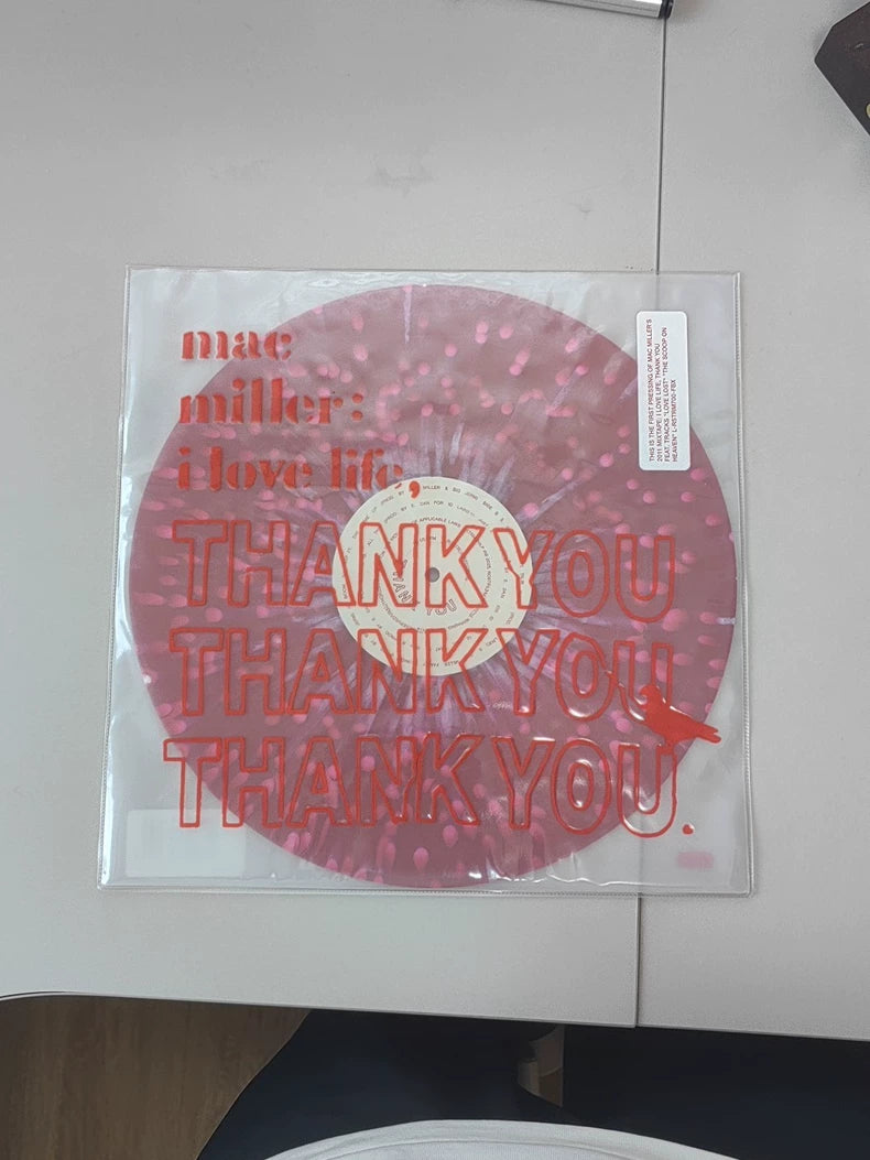 Mac Miller – I Love Life, Thank You Anniversary Red & White Splatter Vinyl LP — detail 2