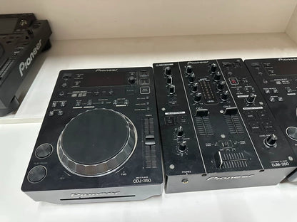 Pioneer DJM-350 Mixer and Two CDJ-350 Players – DJ System – source photograph 4