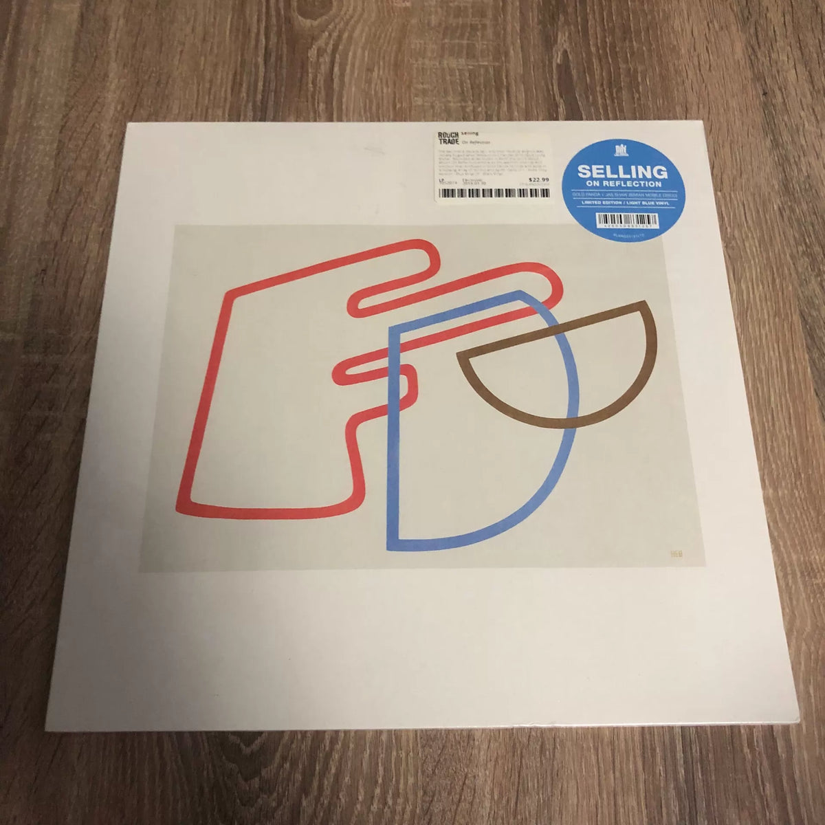 Selling – On Reflection, Light Blue Vinyl (LP) – photo 1