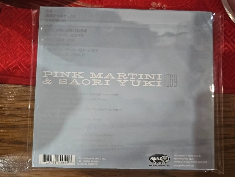 Pink Martini & Saori Yuki – 1969 Japanese CD — detail 2