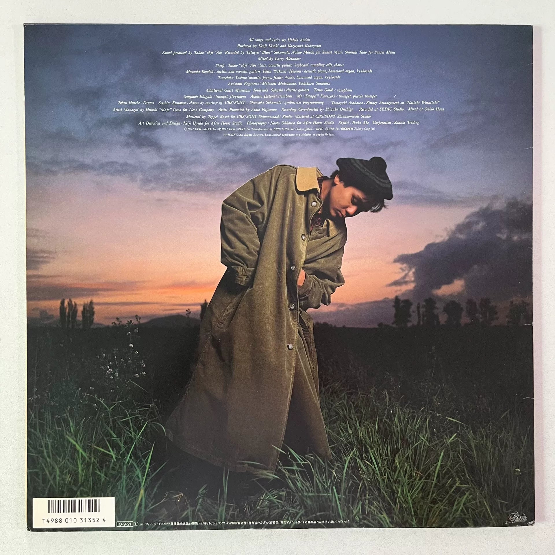 Hideki Andoh – Mario 1987 Japanese First Press Vinyl