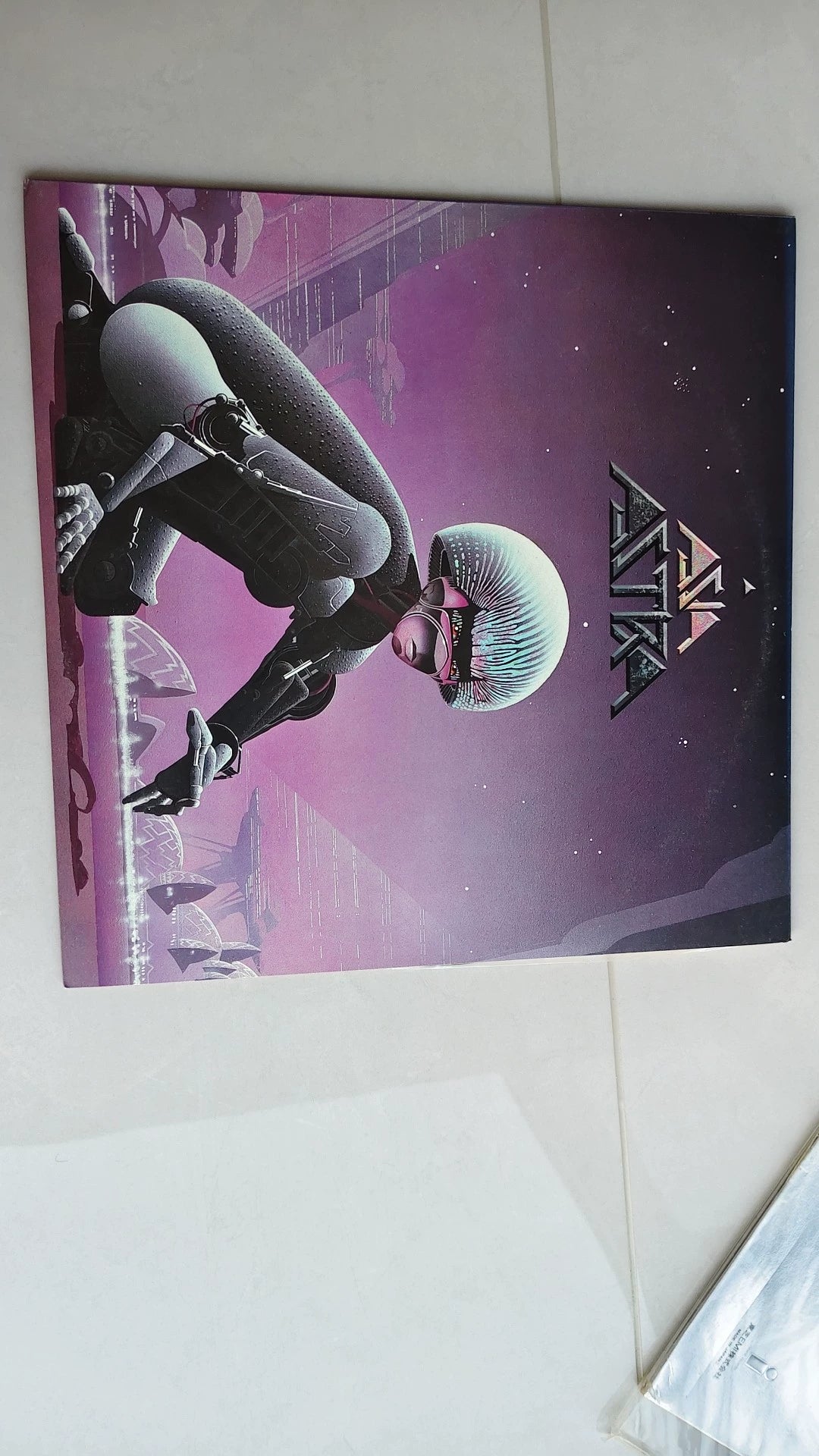 Asia – Astra – Japanese Vinyl LP with Lyric Insert