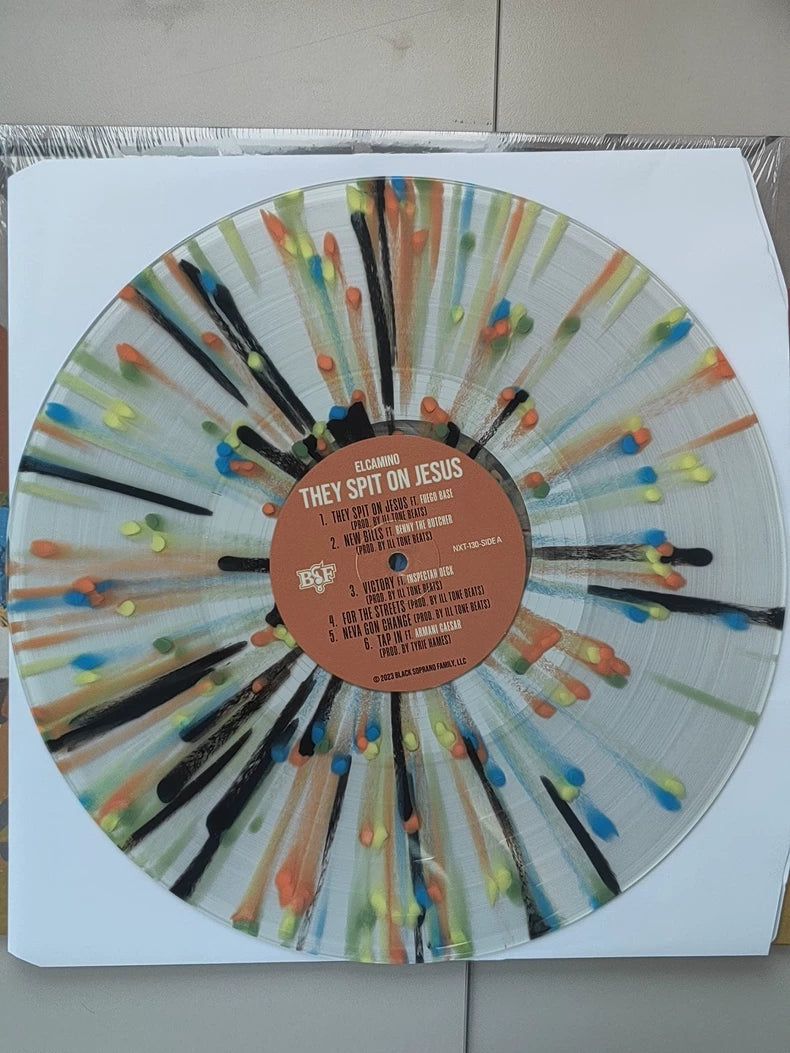 Elcamino – They Spit on Jesus Limited Numbered Splatter Vinyl LP — detail 3