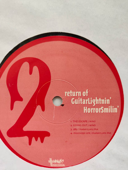 Various Artists – Return Of Guitarlightnin' HorrorSmilin' – Japanese 2LP