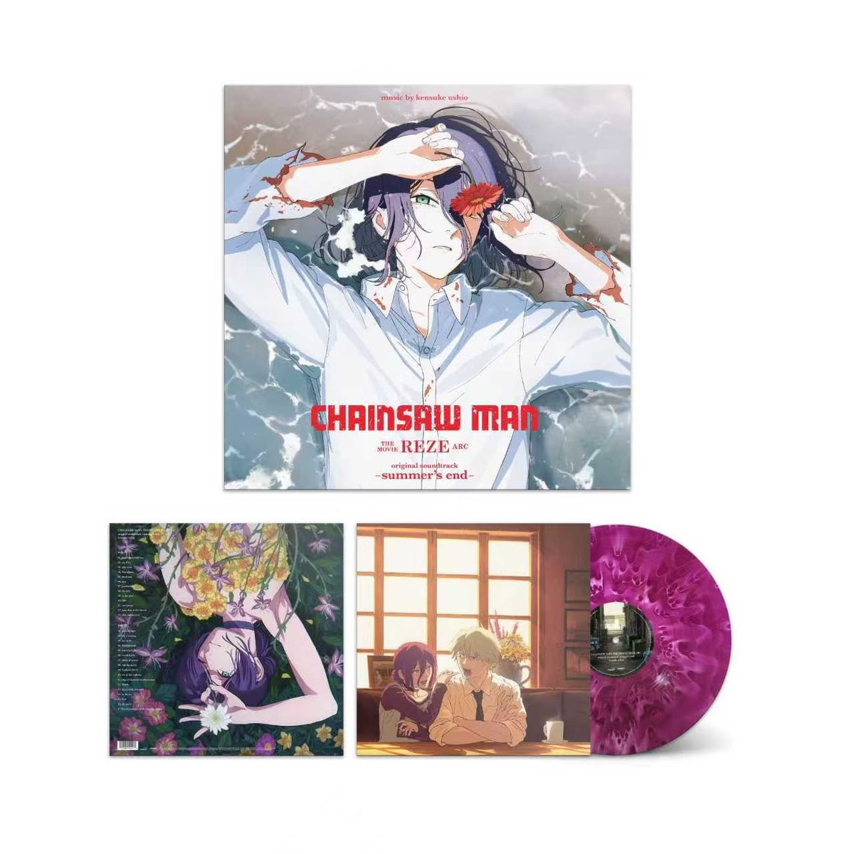Pre-order｜Chainsaw Man: Reze Arc Movie Soundtrack Original Purple Vinyl