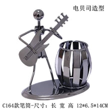 Bassist Metal Pen Holder C164