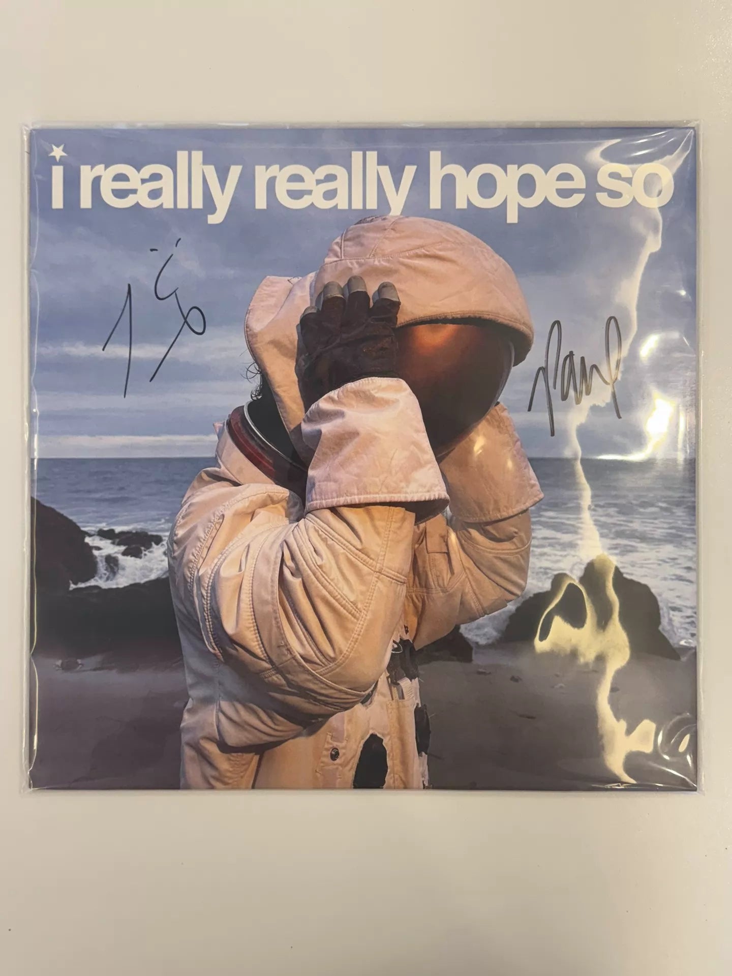 LANY – A Beautiful Blur Signed Orange Vinyl with Alternate Cover