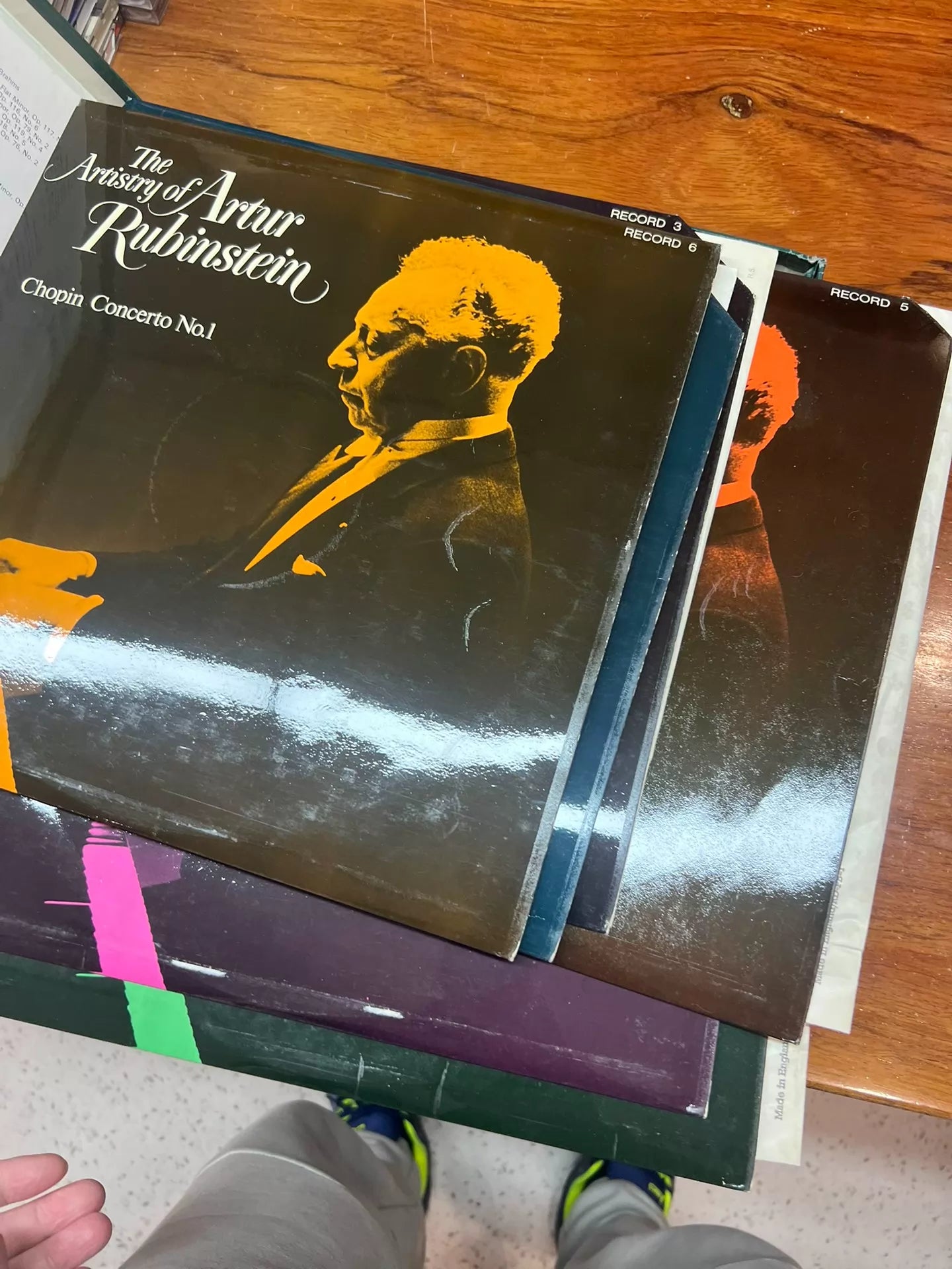 Rare Six-LP Collector Box Set – As Photographed