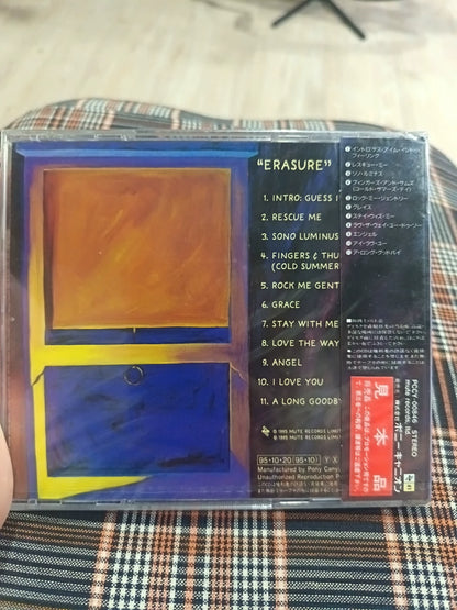 Erasure – Erasure – Japanese Promo CD, Sealed – detail 3