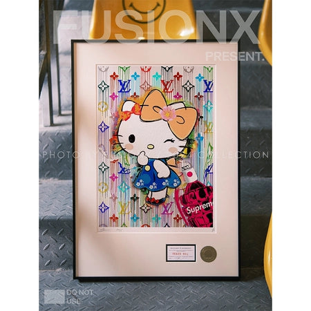 FusionX Hello Kitty — Limited Framed Graphic Print