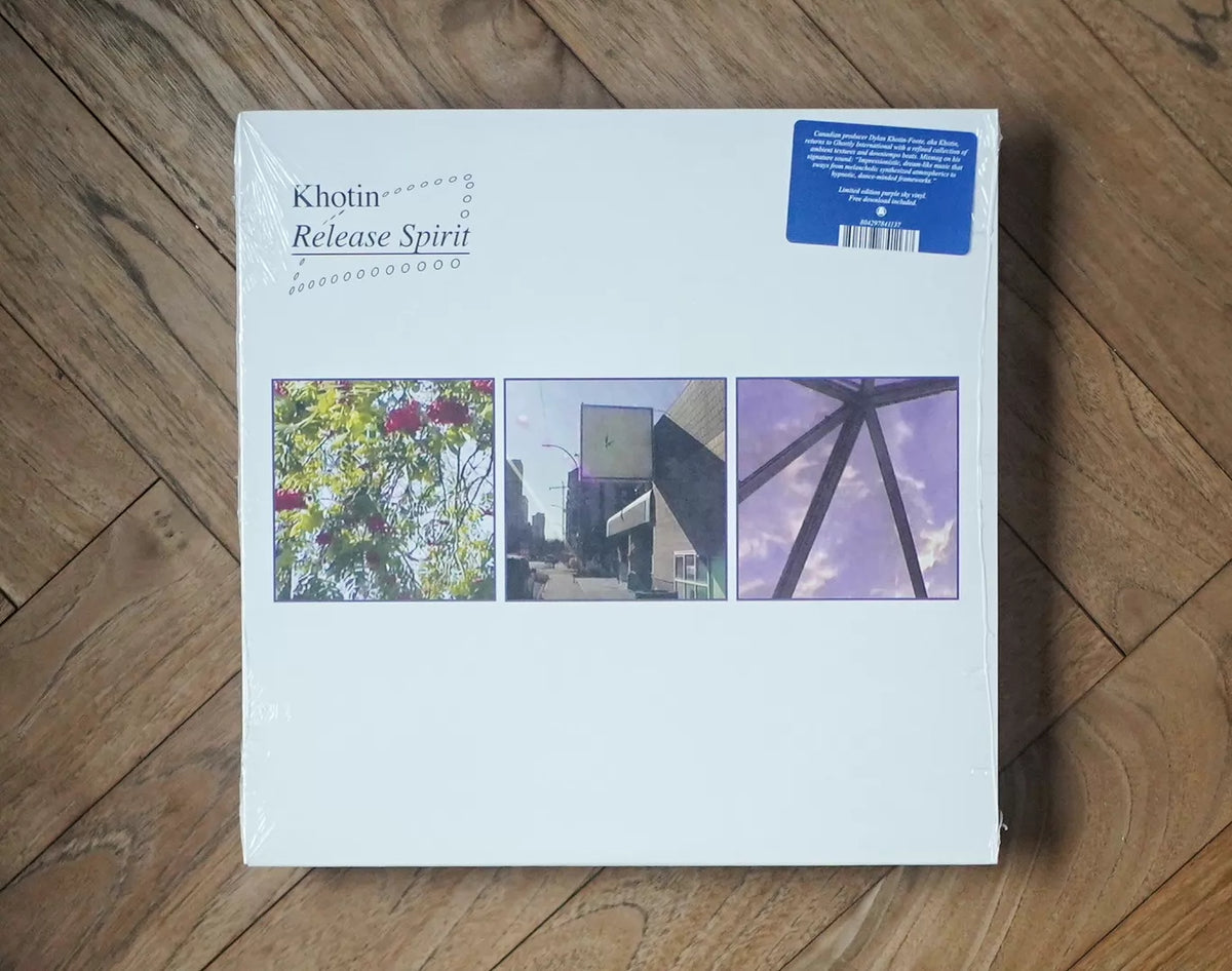 Khotin – Release Spirit – Purple Smoke Vinyl LP – actual item photograph 1