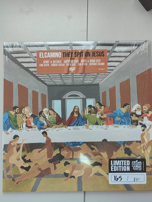 Elcamino – They Spit on Jesus Limited Numbered Splatter Vinyl LP — Default Title