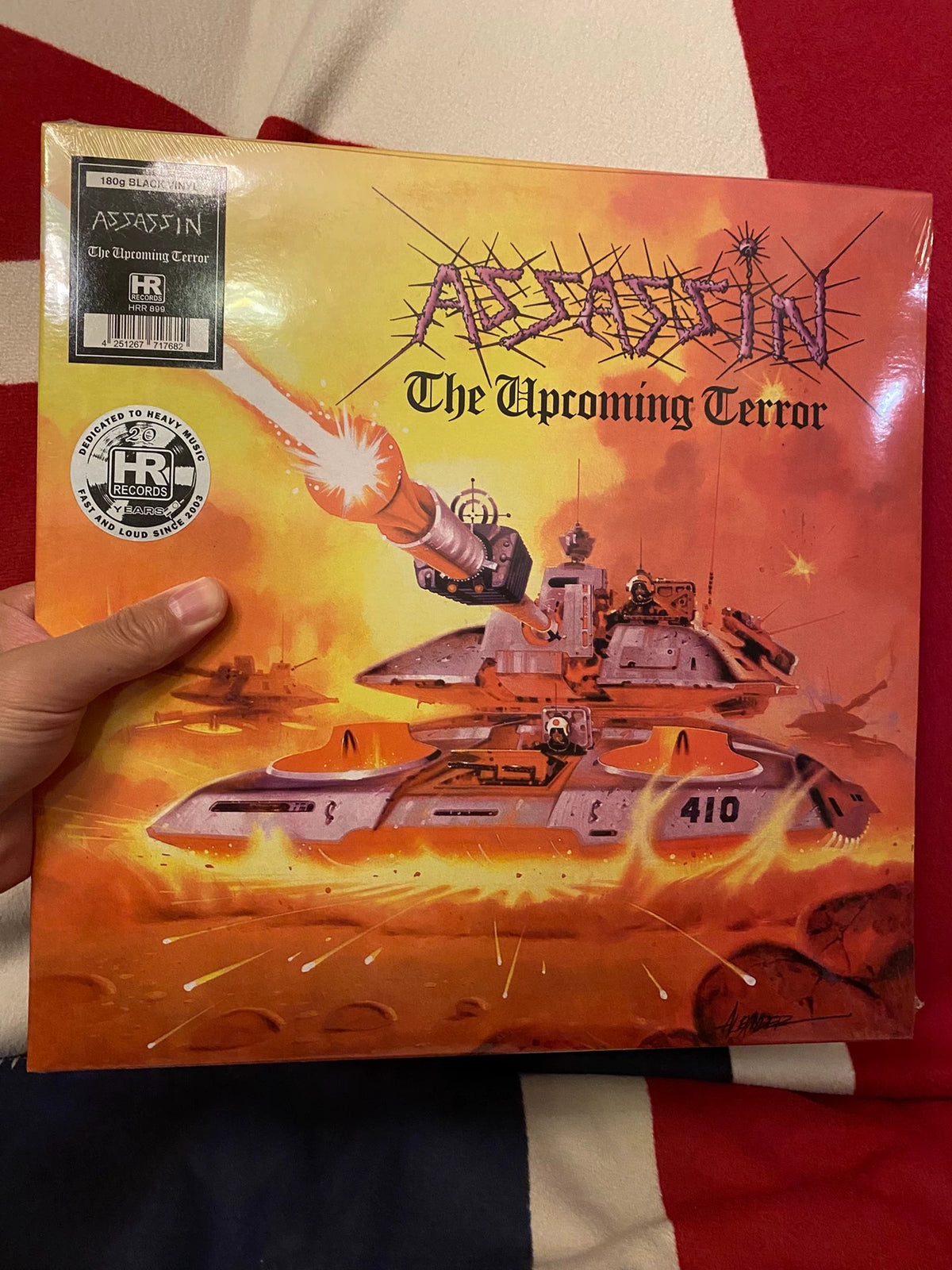 Assassin – The Upcoming Terror – 180g Black Vinyl LP, Sealed