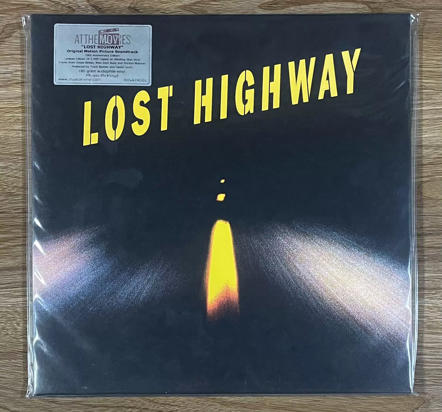 Lost Highway – 2017 European Limited Numbered Colored Vinyl LP — front view