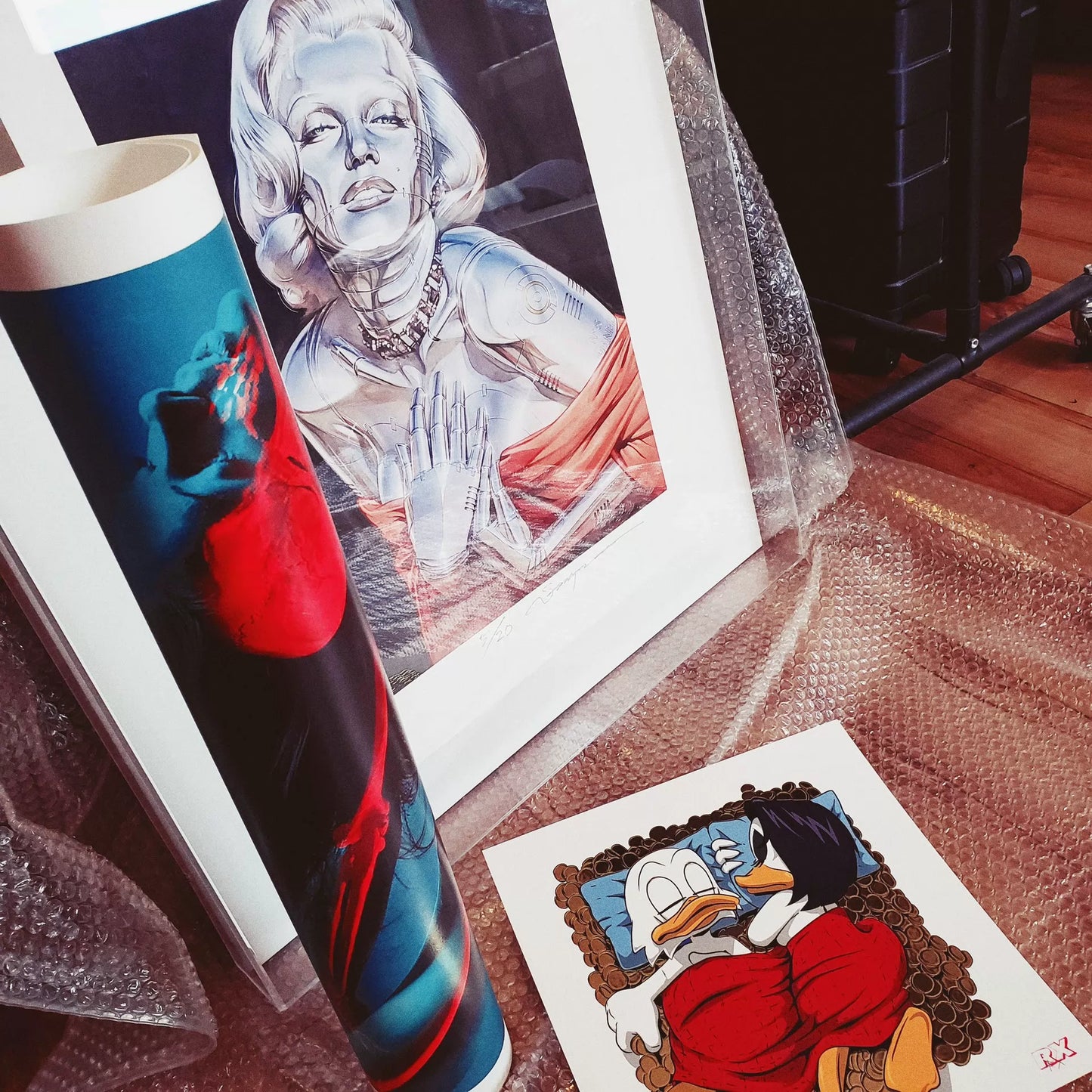 Hajime Sorayama – Marilyn Monroe Signed Limited Print 5/20