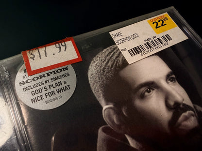 Drake – Scorpion US First-Press Sealed CD — product detail 3