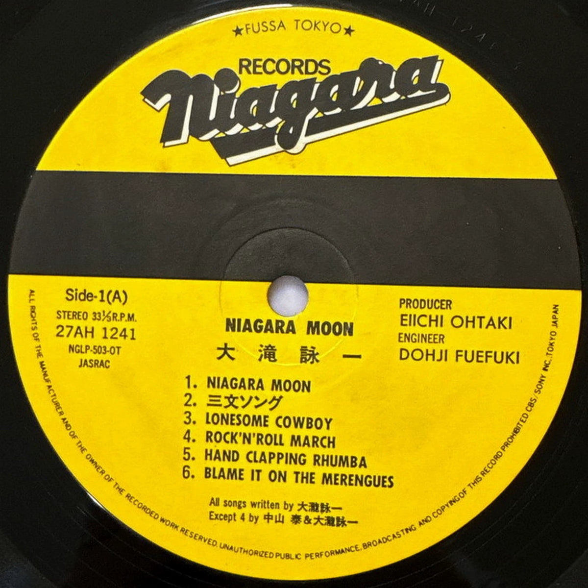 Eiichi Ohtaki – Niagara Moon – 1981 Japan Vinyl (LP)