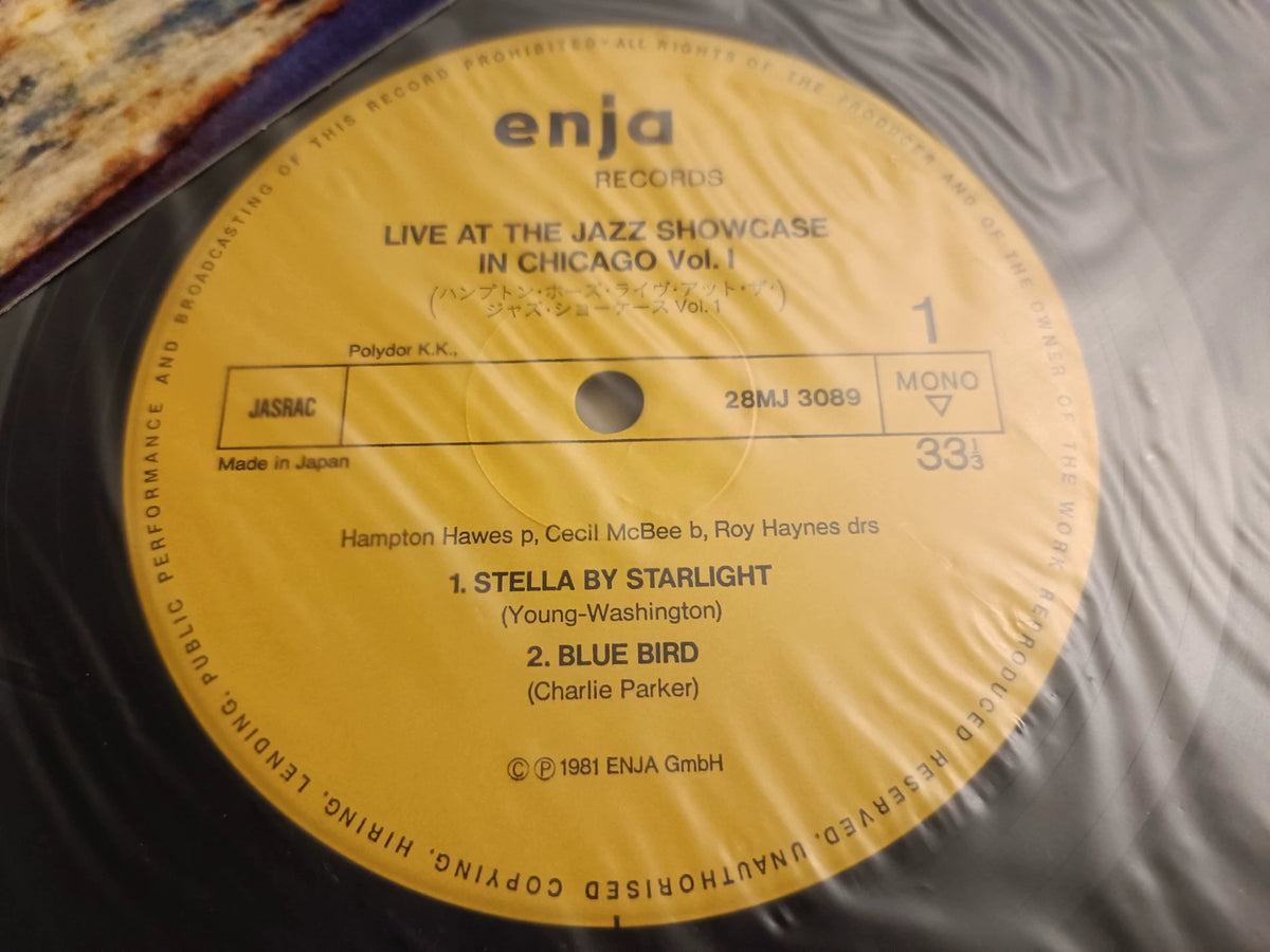 Hampton Hawes – Live at the Jazz Showcase in Chicago, Vol. 1, Japanese Edition (LP) – photo 2