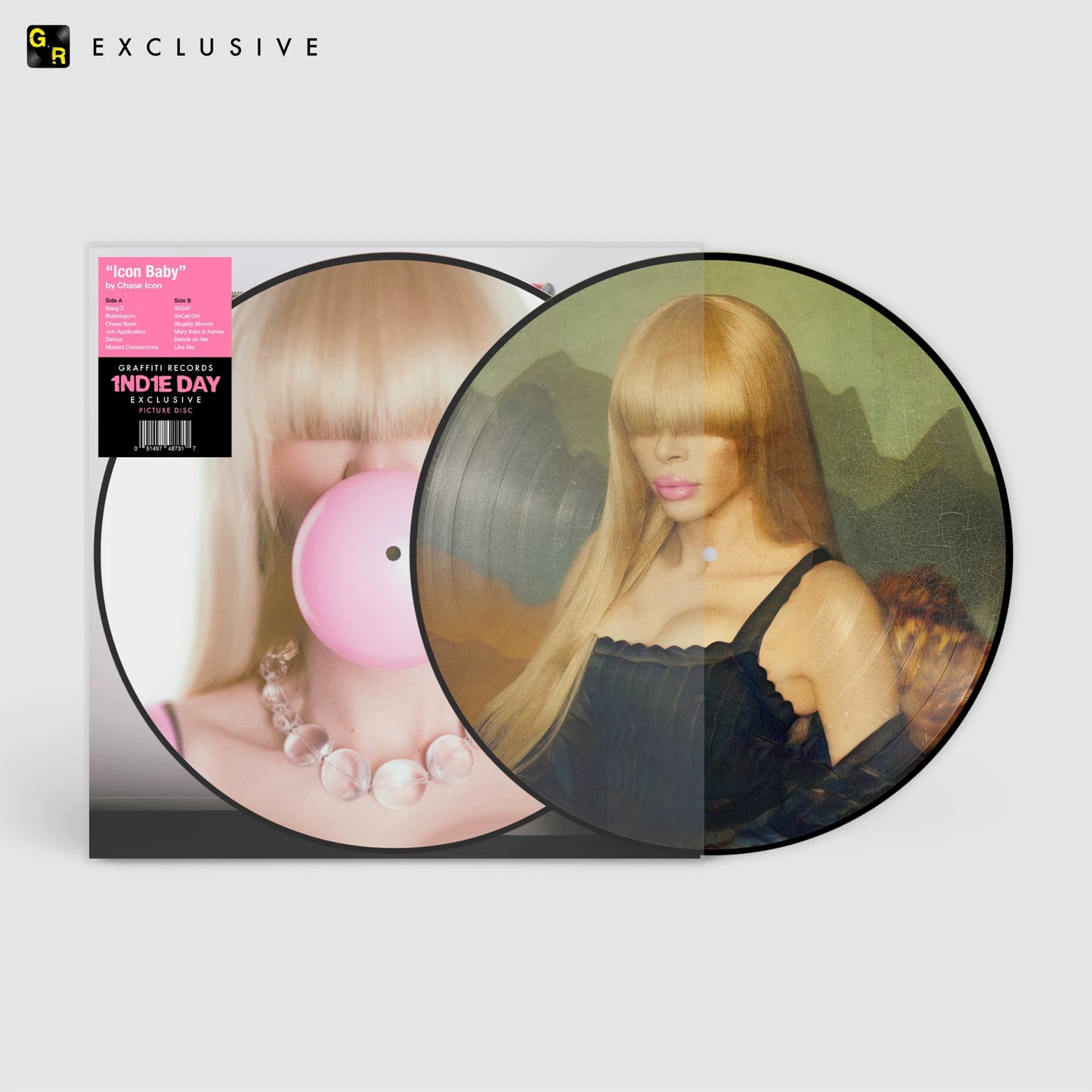 Chase Icon – Icon Baby (GR Limited Picture Disc, Sealed)