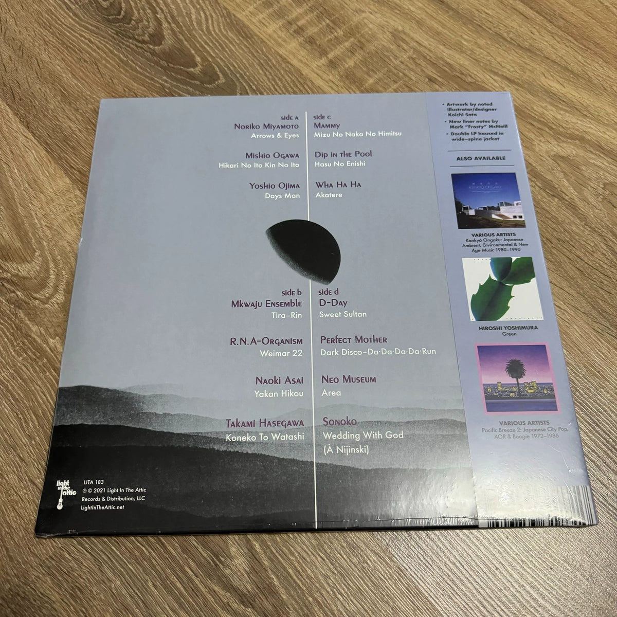Various – Somewhere Between: Mutant Pop, Electronic Minimalism & Shadow Sounds of Japan 1980–1988 (2LP) – photograph 2
