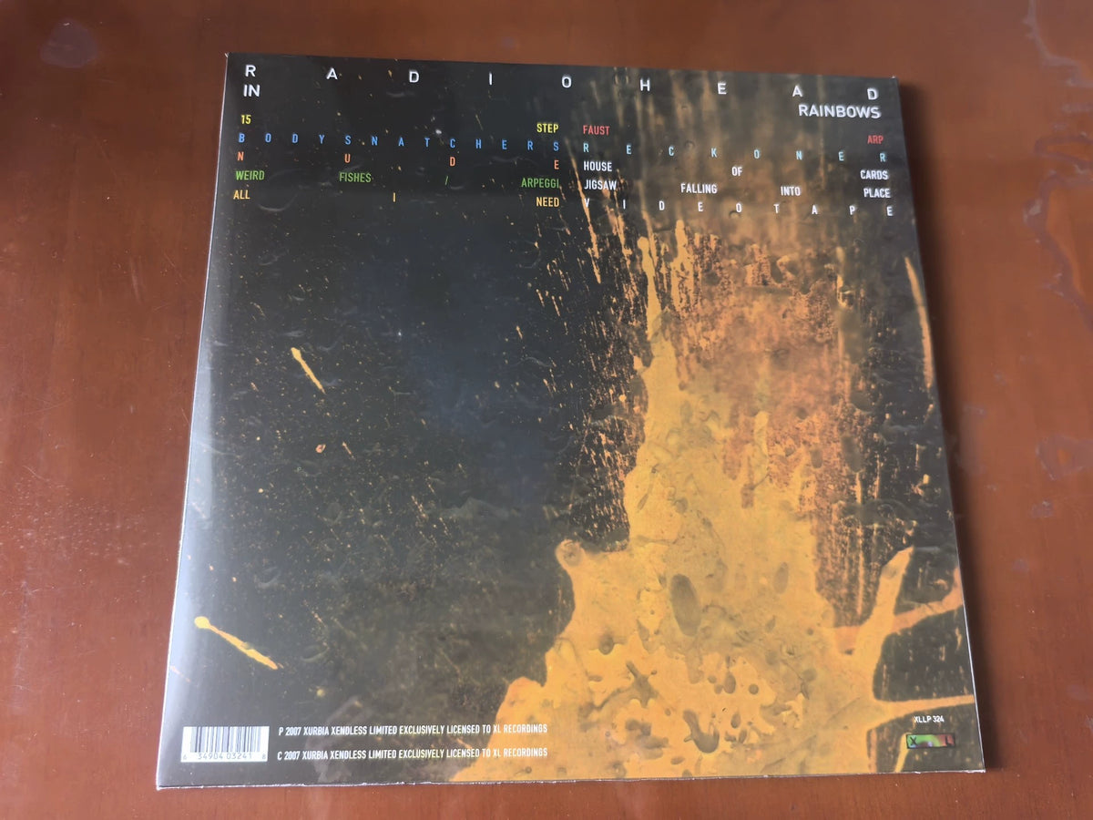 Radiohead – In Rainbows, Sealed Vinyl LP – actual item photograph 2