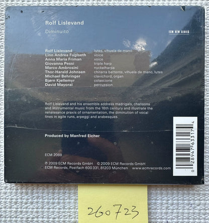 Rolf Lislevand – Diminuito (CD) – photo 3