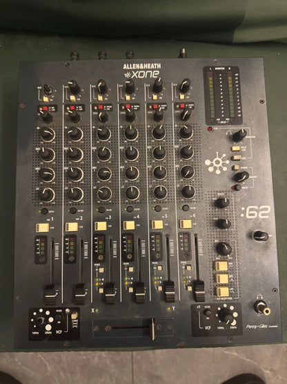 Allen & Heath Xone:62 DJ Mixer – Used – actual item photograph 1