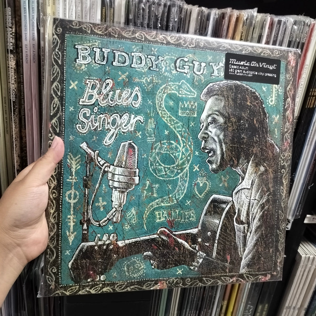 Buddy Guy – Blues Singer Vinyl 2LP — front view
