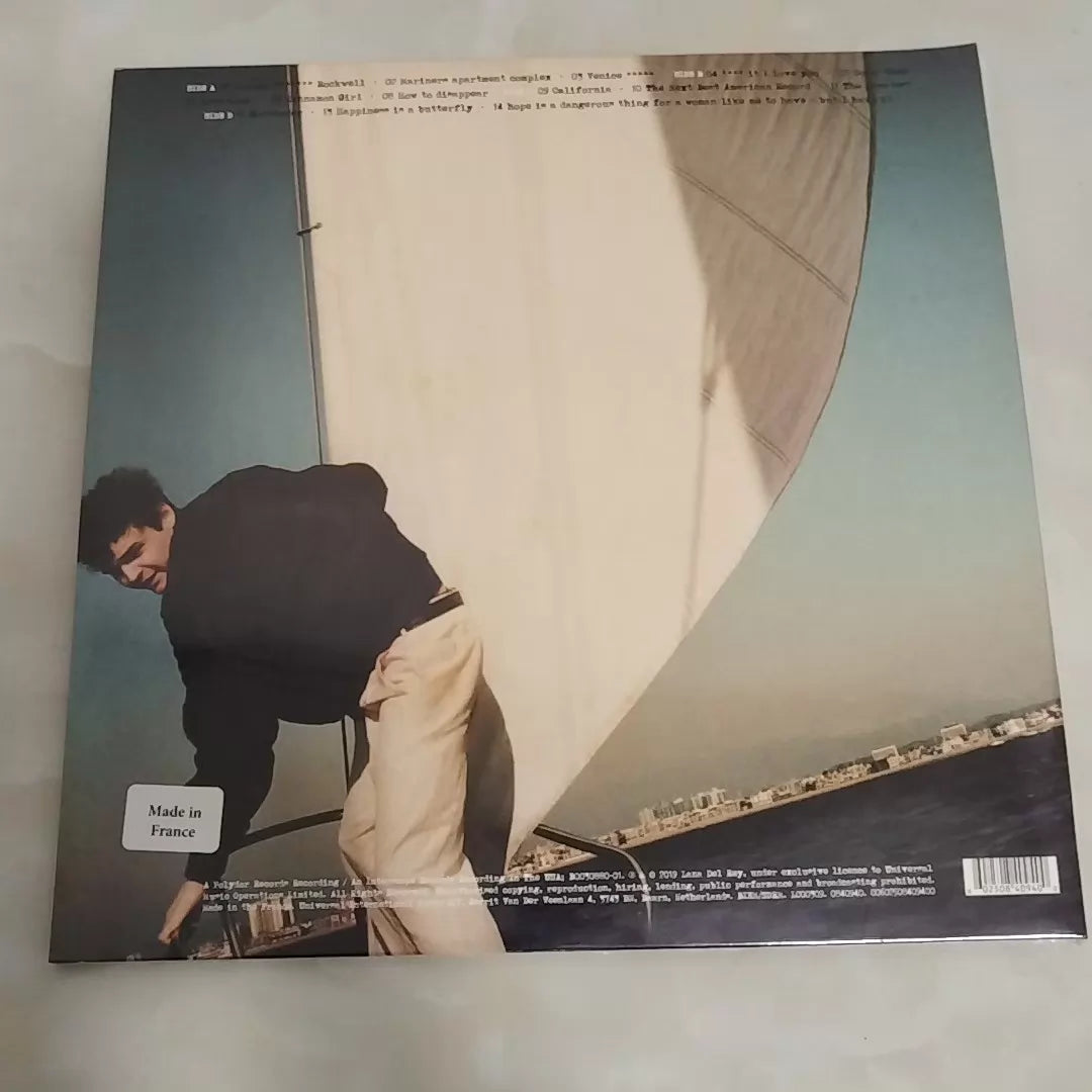 Lana Del Rey Norman Fucking Rockwell French 2LP back