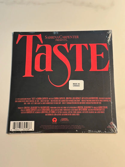 Sabrina Carpenter – Taste 7-Inch Vinyl — product detail 2
