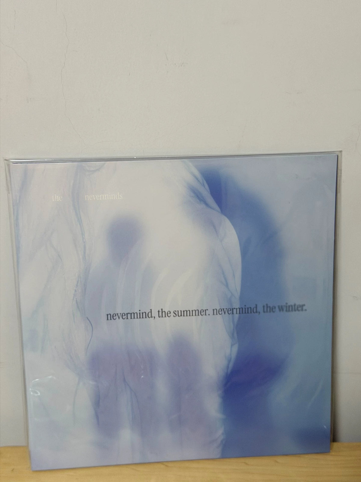 The Neverminds – Nevermind, the Summer. Nevermind, the Winter., Blue Splatter Vinyl (LP) – seller photograph 1