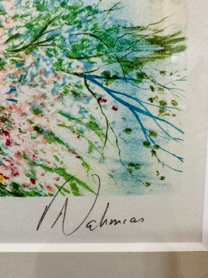 Richard Nahmias – Garden at Giverny – Signed Framed Print CXLIII/CL