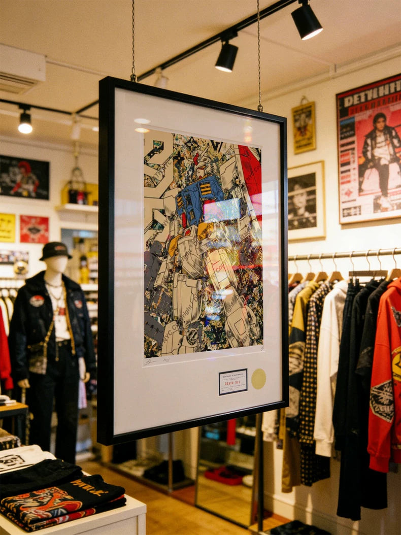 DEATH NYC Gundam Art Print – 2023 Edition of 100