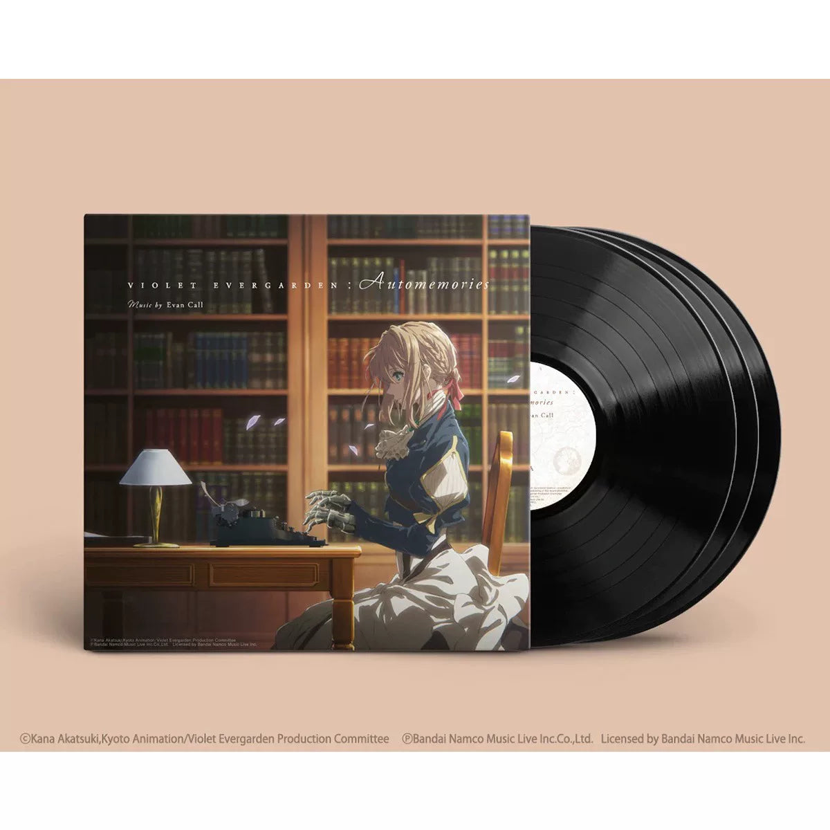 Violet Evergarden Original Soundtrack Three Vinyls