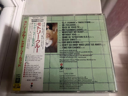 Mötley Crüe – Dr. Feelgood – Japanese CD with OBI – actual item photograph 2